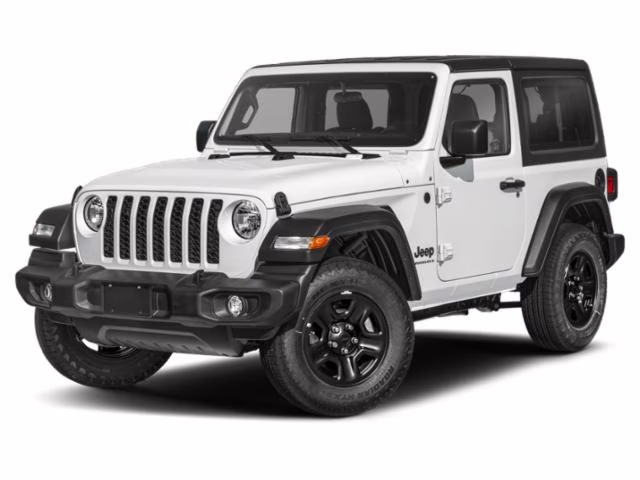 2026 Bright White Clearcoat Jeep Wrangler Sport S 4X4 SUV