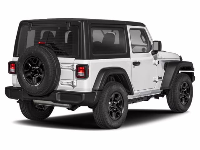2026 Bright White Clearcoat Jeep Wrangler Sport S 4X4 SUV