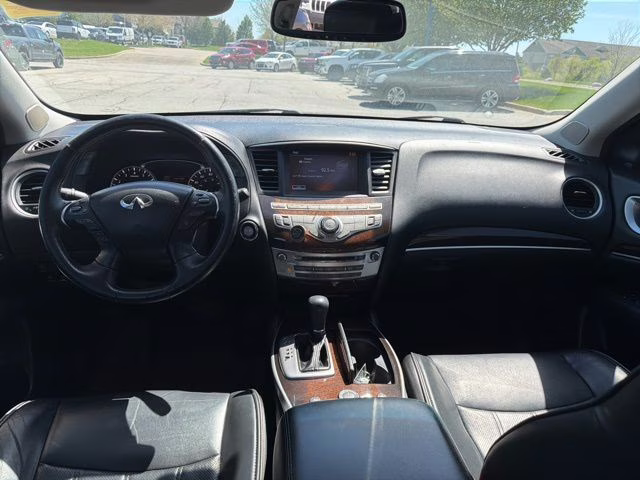 2015 Black Obsidian INFINITI QX60 Base AWD SUV