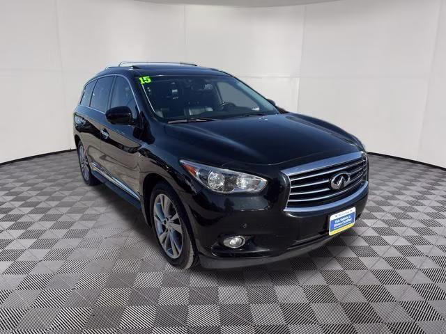 2015 Black Obsidian INFINITI QX60 Base AWD SUV