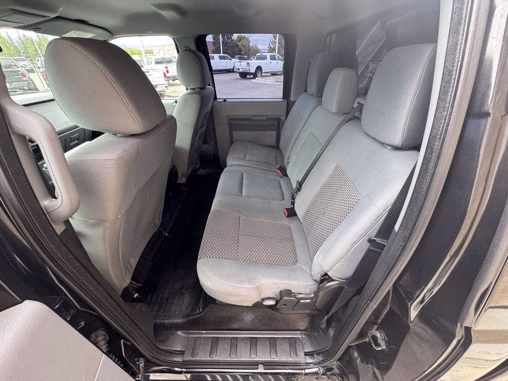 2015 Black Ford Super Duty F-350 SRW Platinum 4X4 Truck