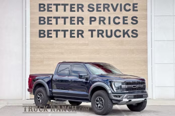 2022 Blue Metallic Ford F-150 Raptor 4X4 Truck