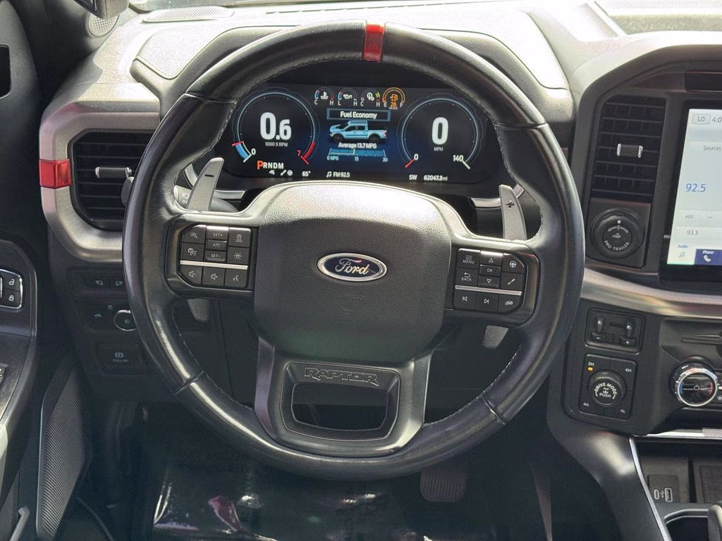 2022 Blue Metallic Ford F-150 Raptor 4X4 Truck