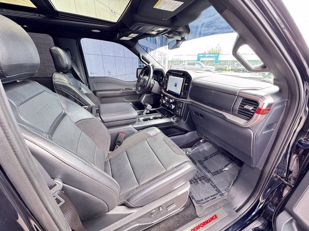 2022 Blue Metallic Ford F-150 Raptor 4X4 Truck