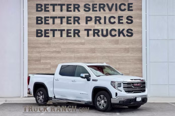 2023 Summit White GMC Sierra 1500 SLT 4X4 Truck