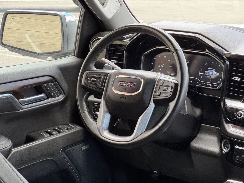 2023 Summit White GMC Sierra 1500 SLT 4X4 Truck