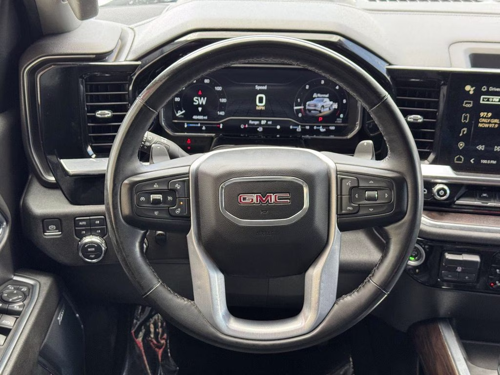 2023 Summit White GMC Sierra 1500 SLT 4X4 Truck
