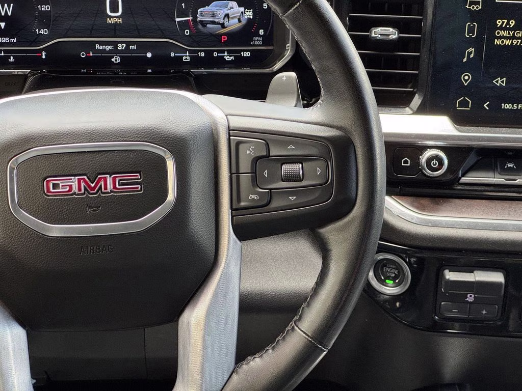 2023 Summit White GMC Sierra 1500 SLT 4X4 Truck
