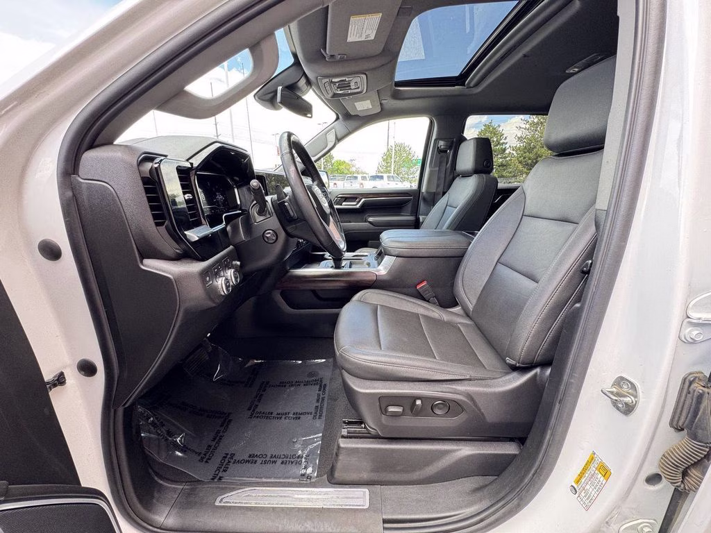 2023 Summit White GMC Sierra 1500 SLT 4X4 Truck