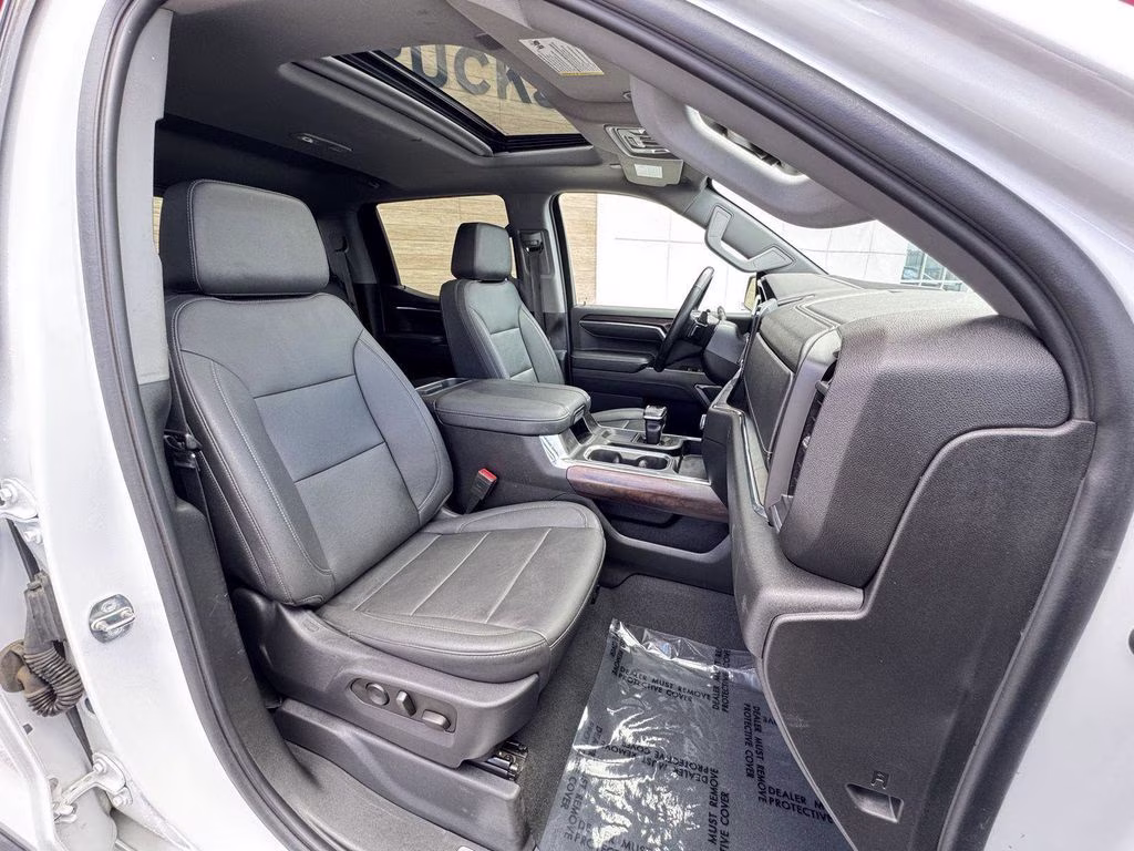 2023 Summit White GMC Sierra 1500 SLT 4X4 Truck