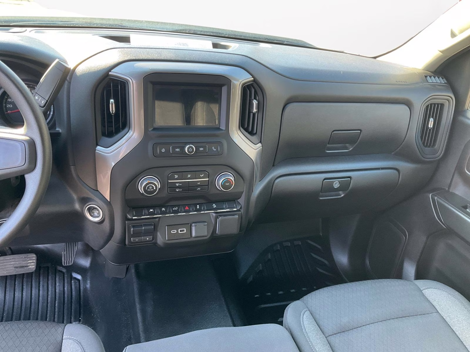 2025 White Chevrolet Silverado 1500 WT 4X4 Truck