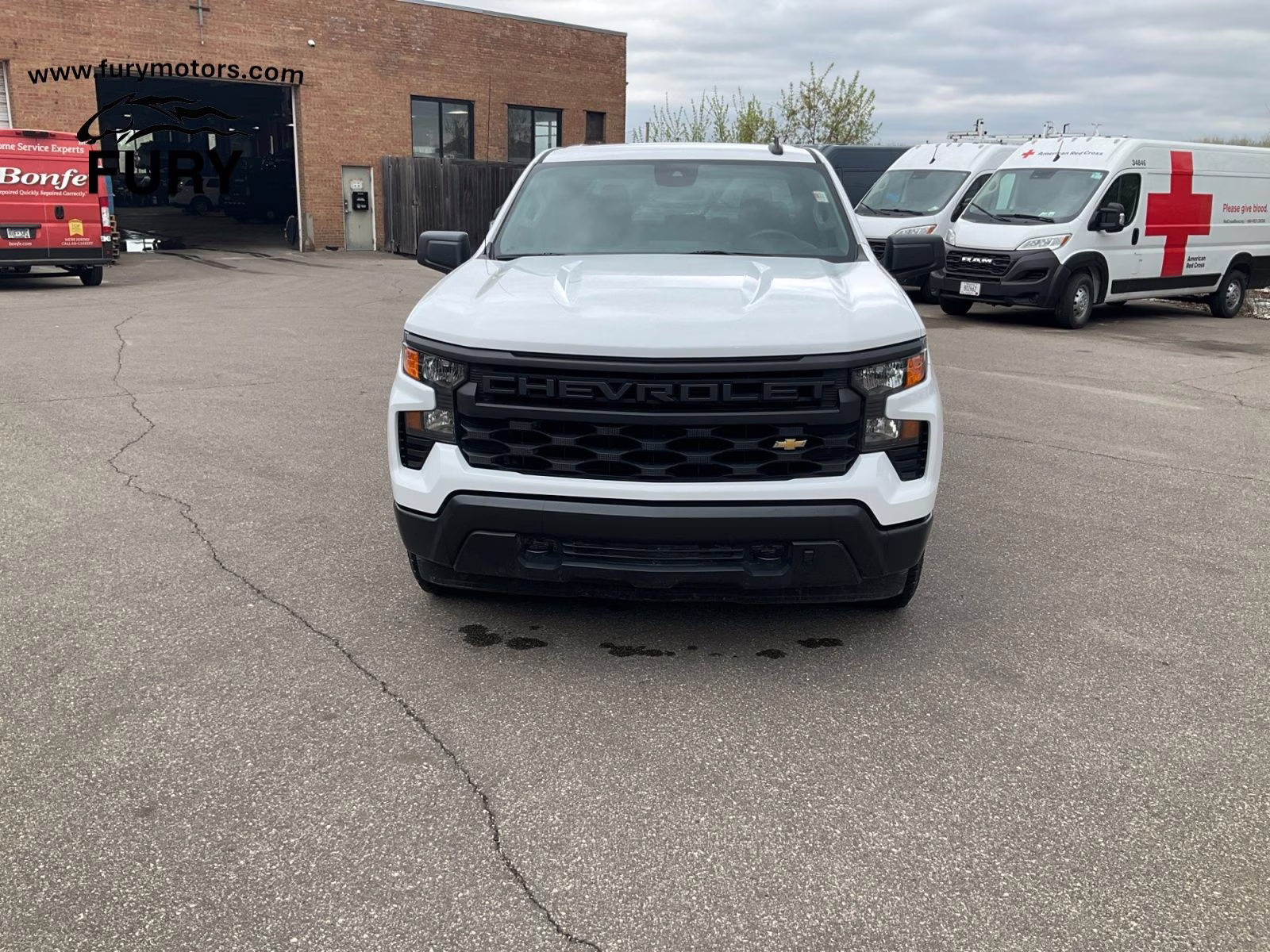 2025 Summit White Chevrolet Silverado 1500 WT 4X4 Truck