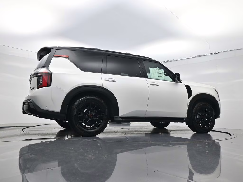 2026 Aspen White/Super Black Nissan Armada PRO-4X 4X4 SUV