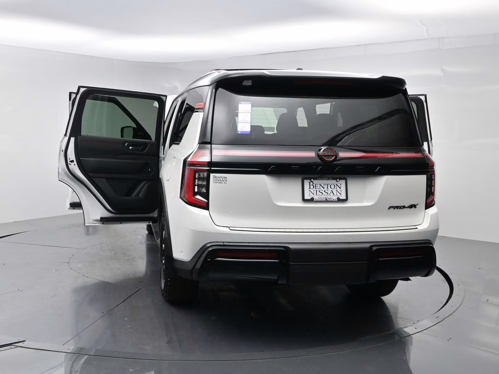 2026 Aspen White/Super Black Nissan Armada PRO-4X 4X4 SUV