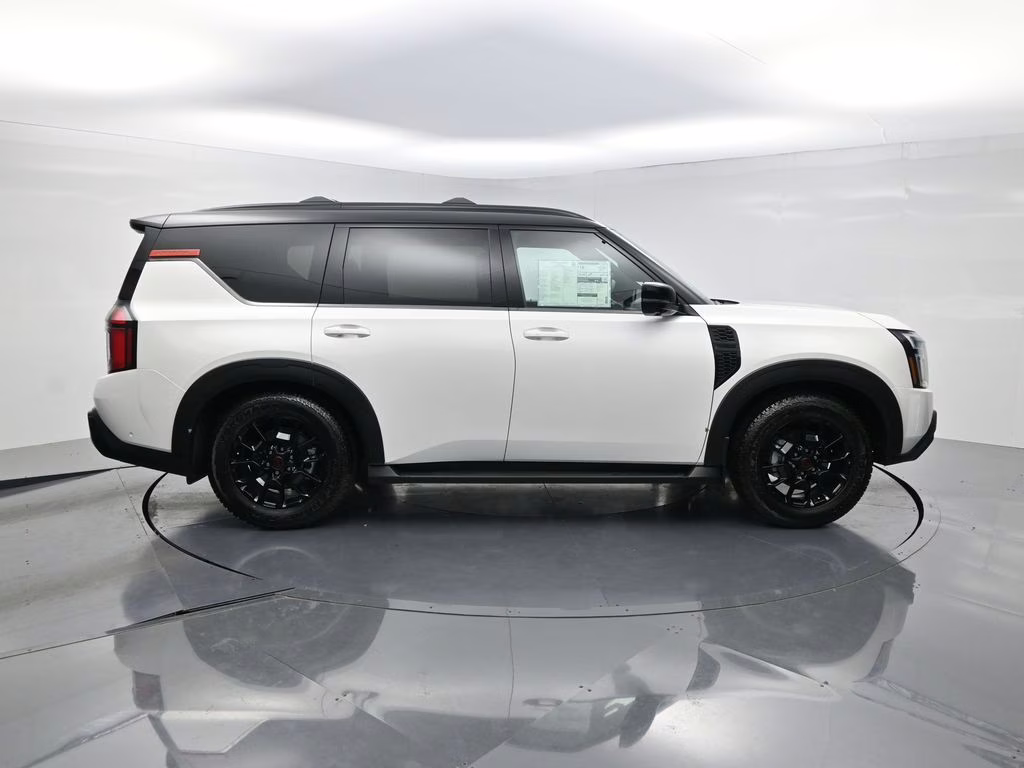 2026 Aspen White/Super Black Nissan Armada PRO-4X 4X4 SUV