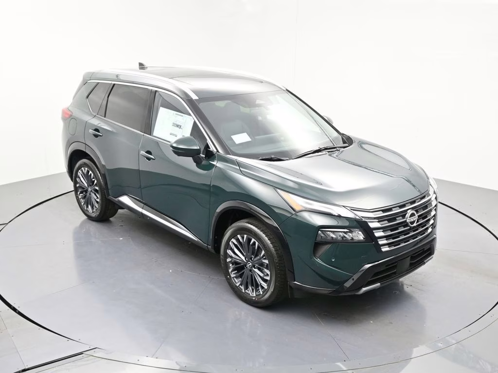 2026 Obsidian Green Nissan Rogue Platinum AWD SUV