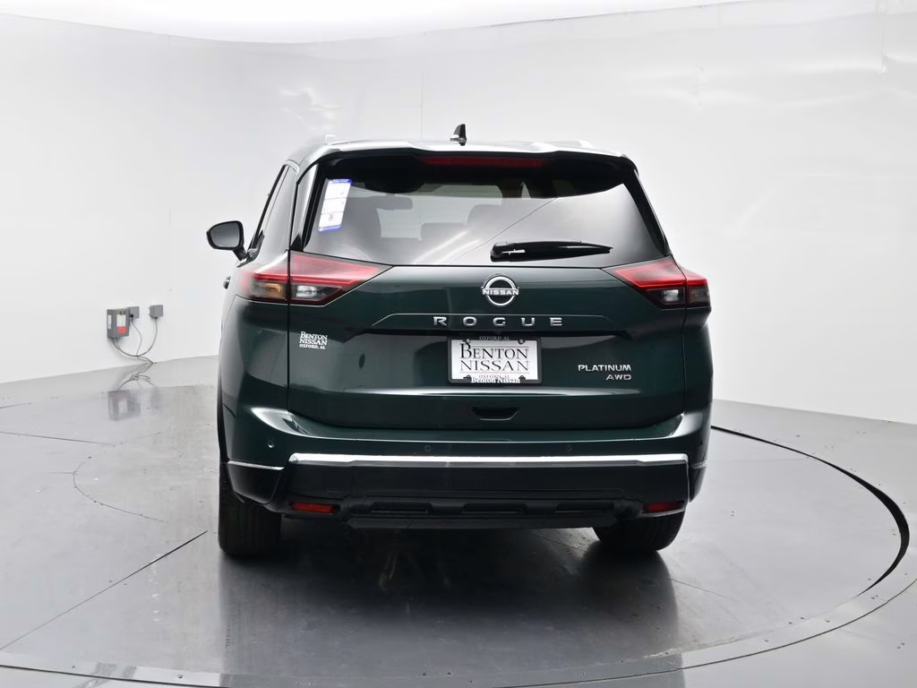 2026 Obsidian Green Nissan Rogue Platinum AWD SUV