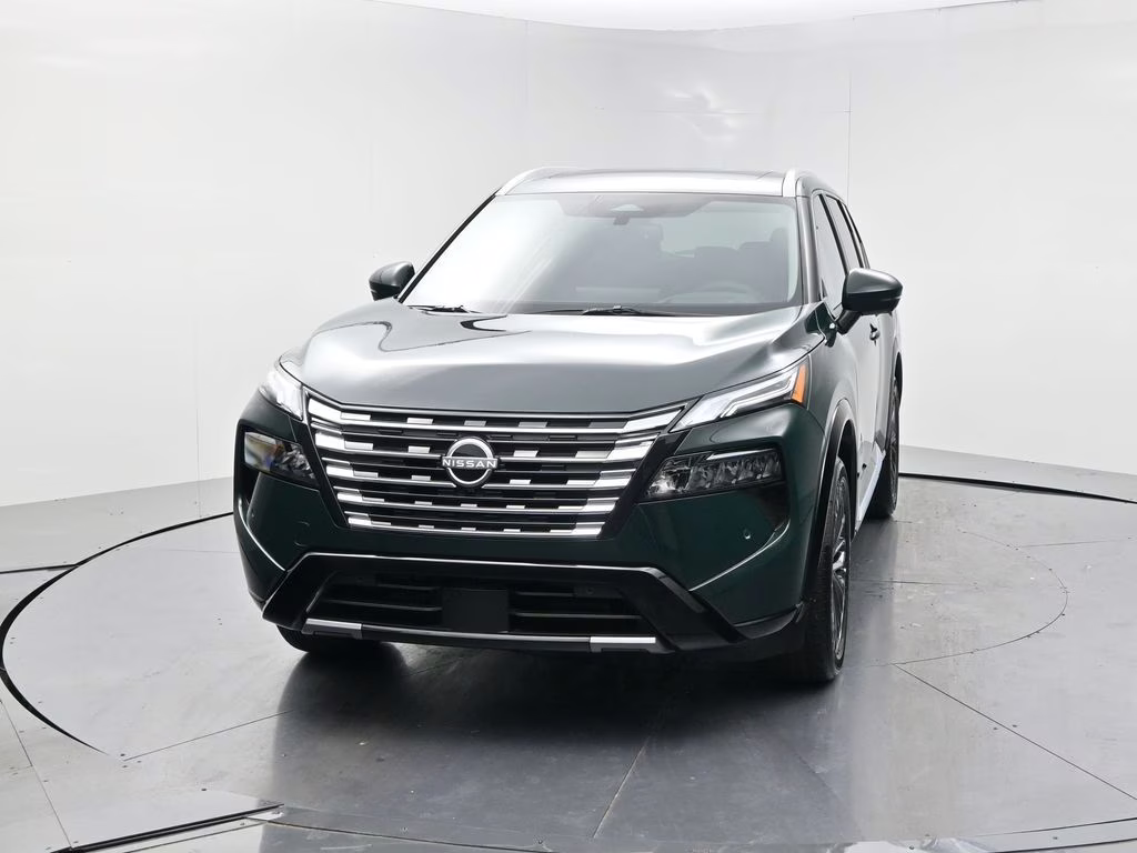 2026 Obsidian Green Nissan Rogue Platinum AWD SUV
