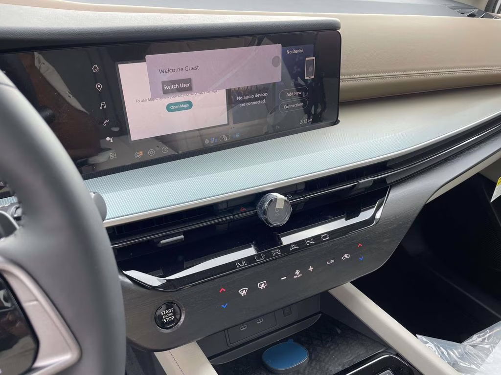 2026 Everest White Pearl Tricoat Nissan Murano Platinum AWD SUV