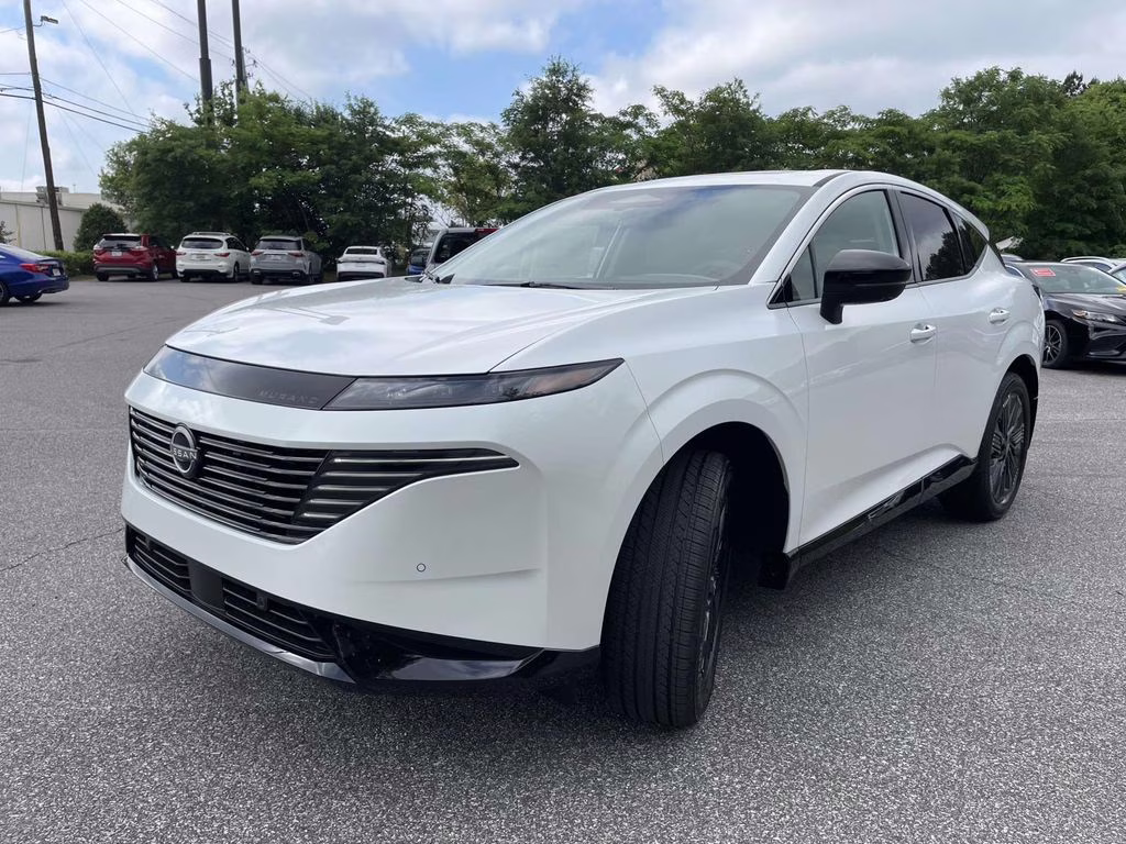 2026 Everest White Pearl Tricoat Nissan Murano Platinum AWD SUV