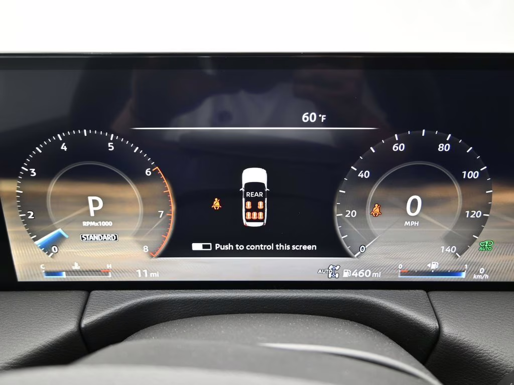 2026 Aspen White/Super Black Nissan Armada PRO-4X 4X4 SUV