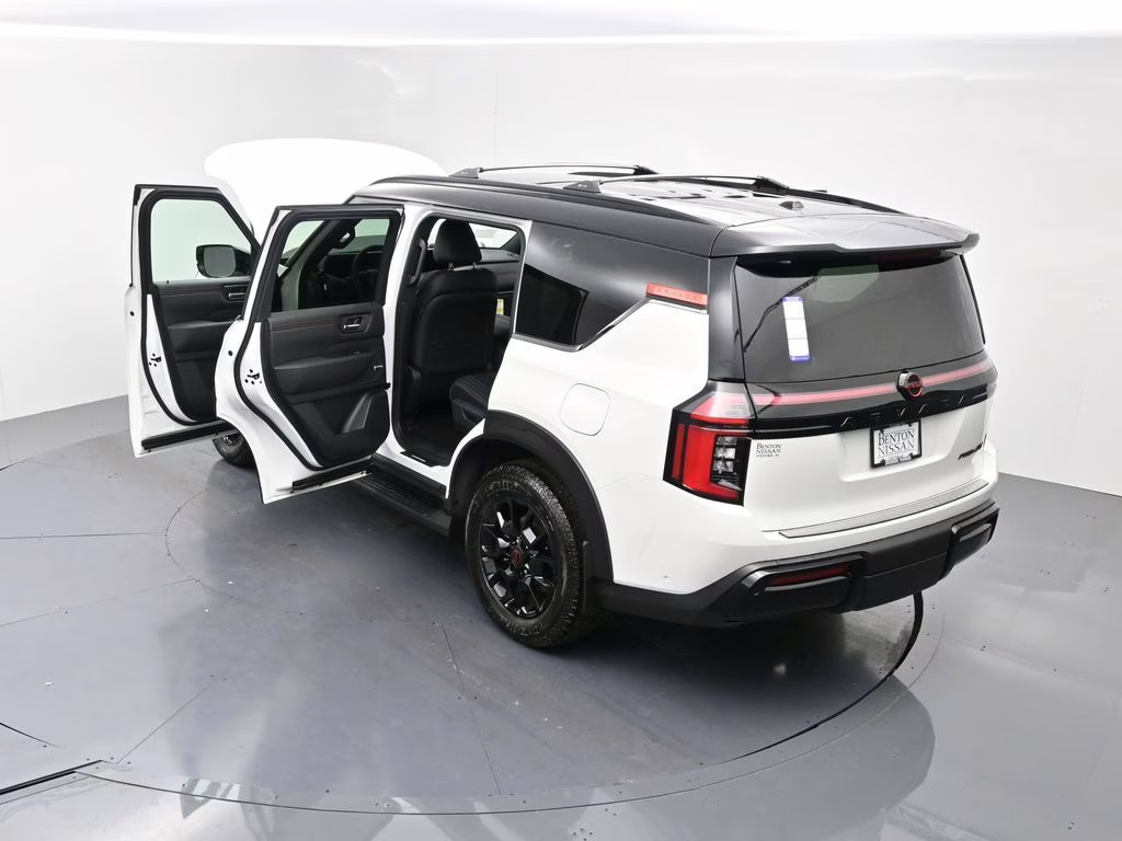 2026 Aspen White/Super Black Nissan Armada PRO-4X 4X4 SUV