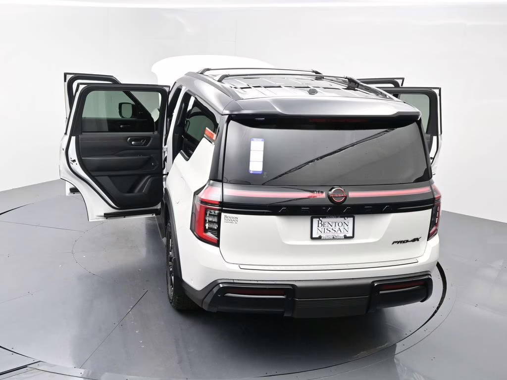 2026 Aspen White/Super Black Nissan Armada PRO-4X 4X4 SUV