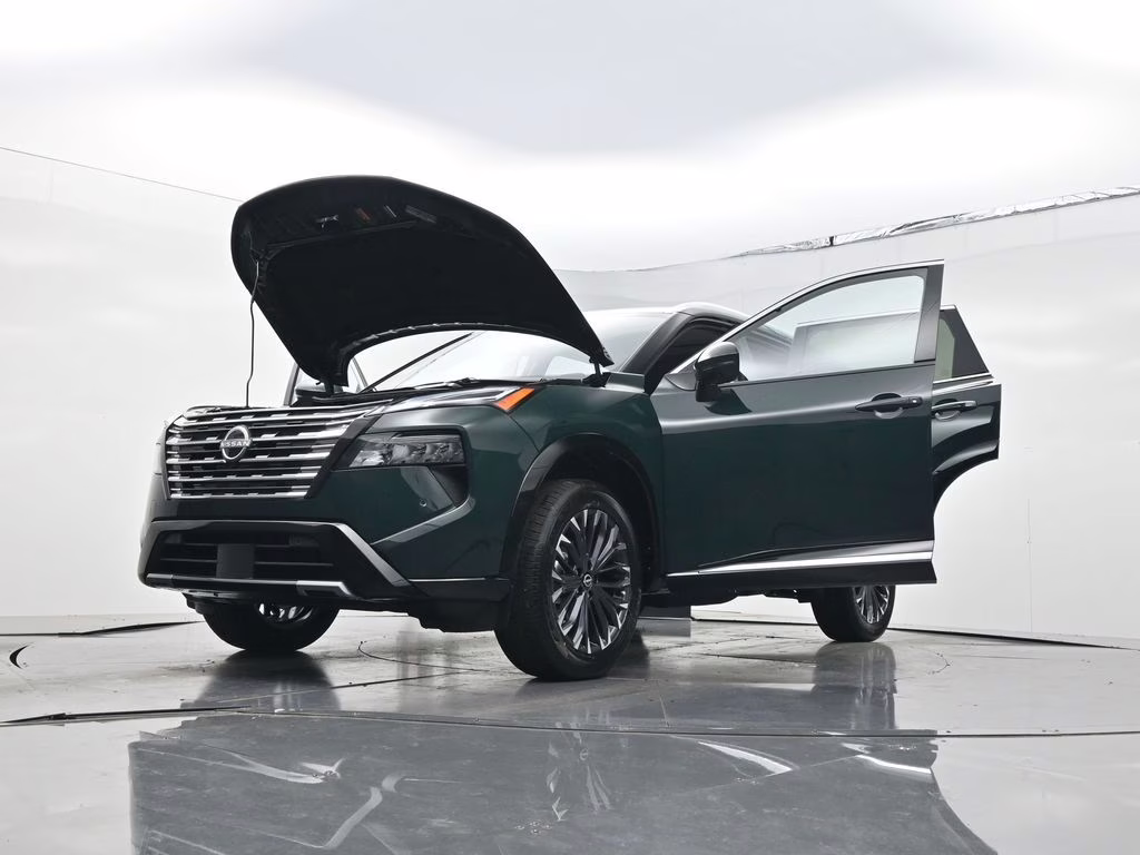 2026 Obsidian Green Nissan Rogue Platinum AWD SUV