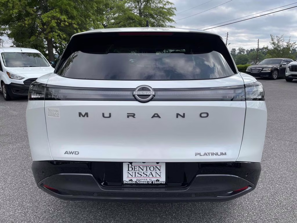 2026 Everest White Pearl Tricoat Nissan Murano Platinum AWD SUV