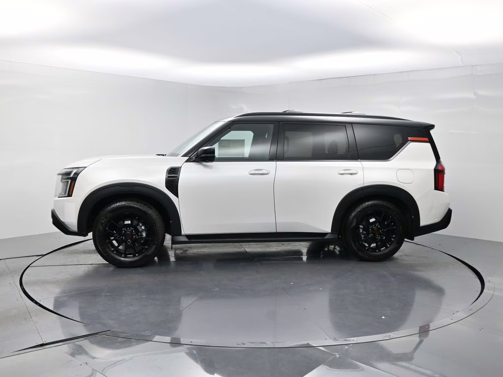 2026 Aspen White/Super Black Nissan Armada PRO-4X 4X4 SUV