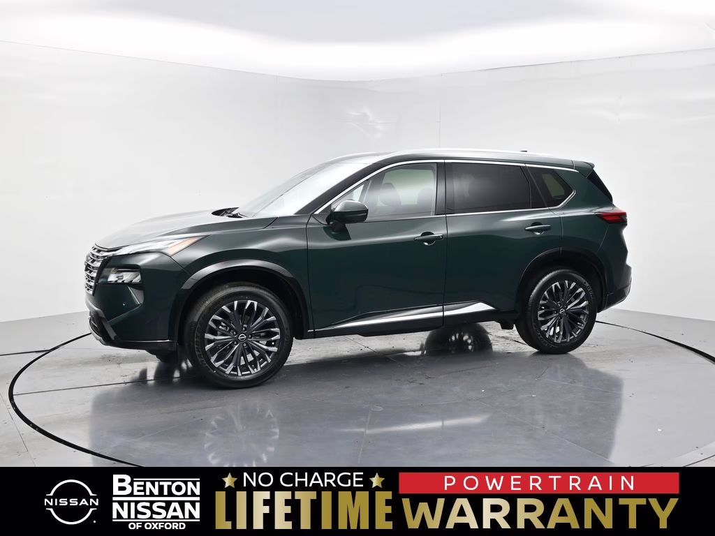 2026 Obsidian Green Nissan Rogue Platinum AWD SUV