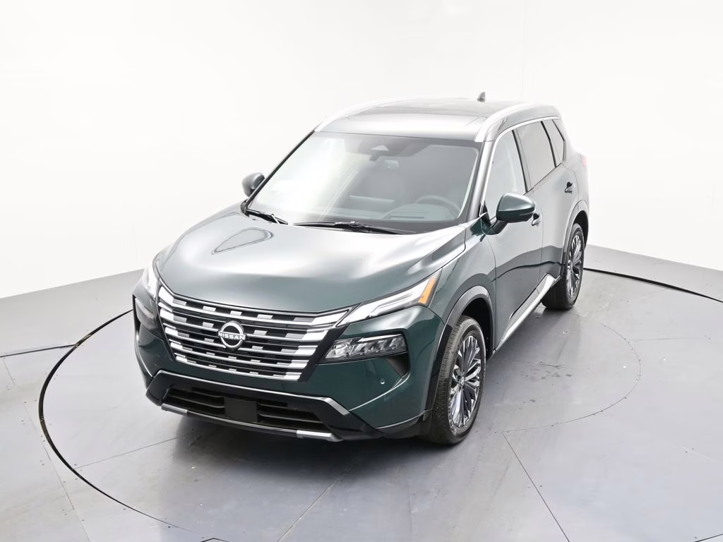 2026 Obsidian Green Nissan Rogue Platinum AWD SUV