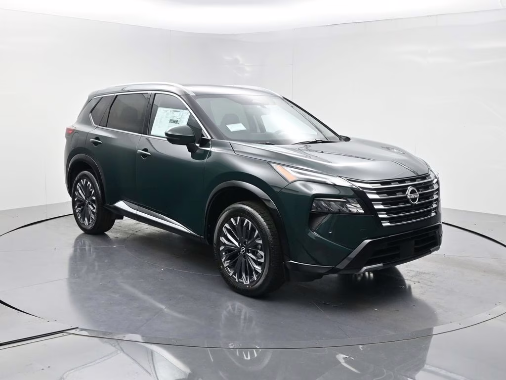 2026 Obsidian Green Nissan Rogue Platinum AWD SUV