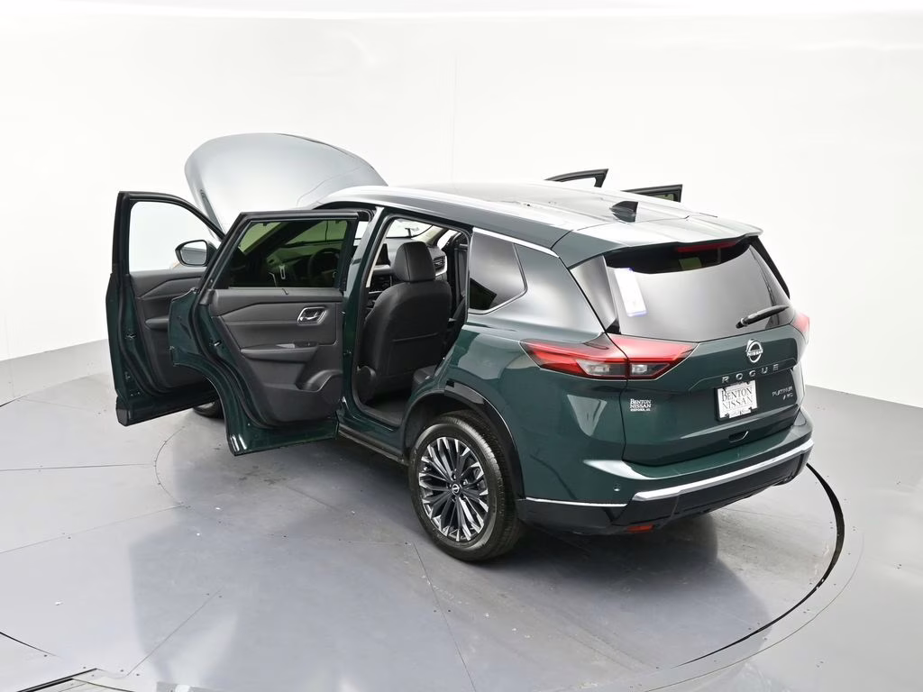 2026 Obsidian Green Nissan Rogue Platinum AWD SUV