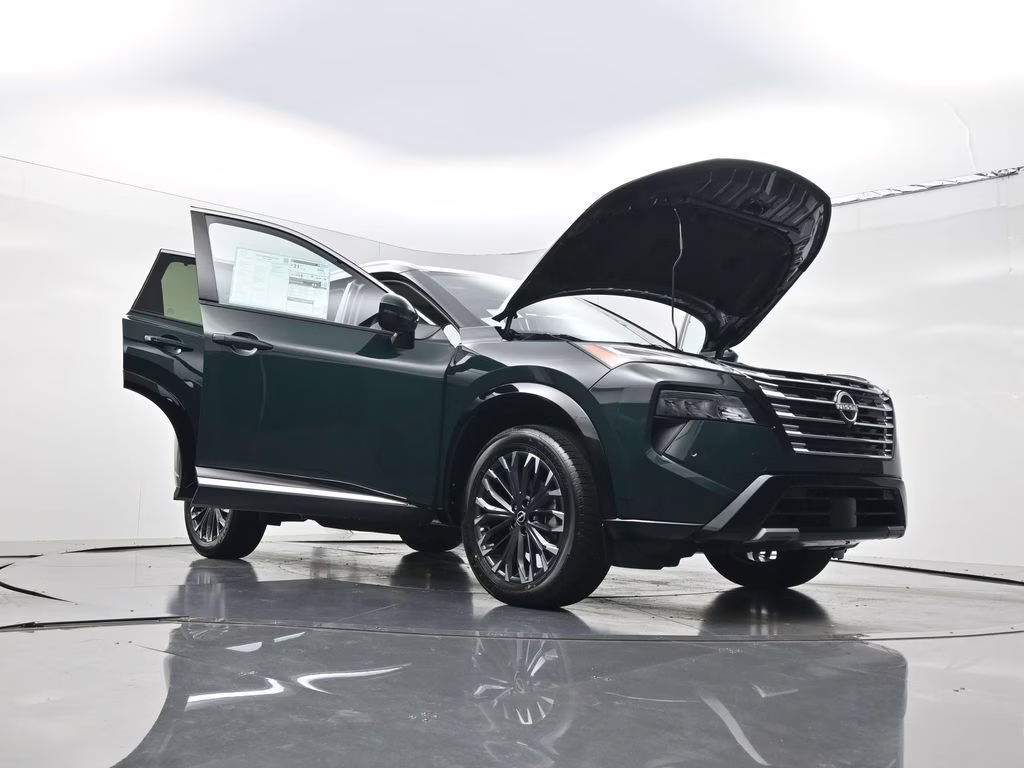 2026 Obsidian Green Nissan Rogue Platinum AWD SUV