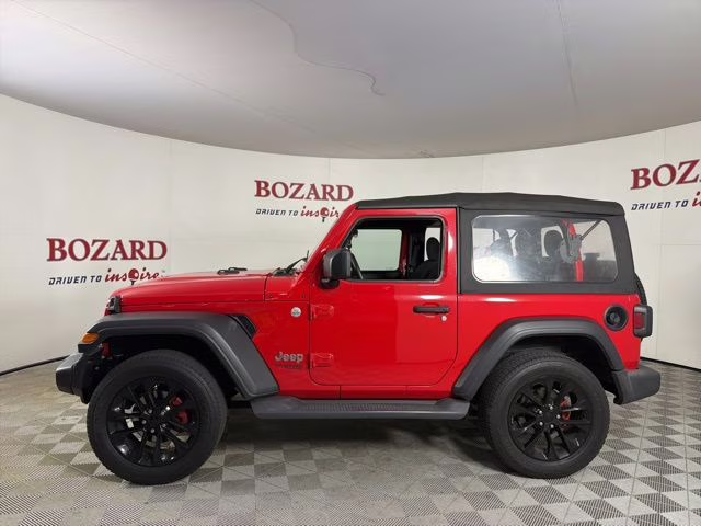 2021 Firecracker Red Clearcoat Jeep Wrangler Sport 4X4 SUV