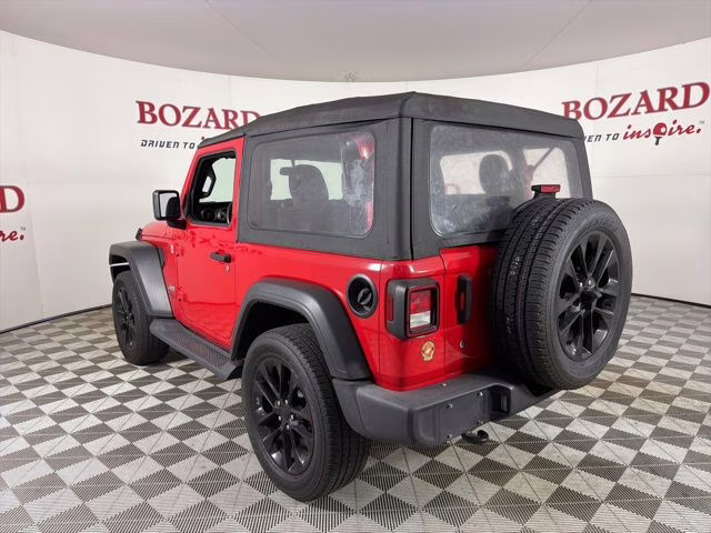 2021 Firecracker Red Clearcoat Jeep Wrangler Sport 4X4 SUV