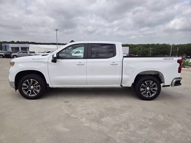 2024 Summit White Chevrolet Silverado 1500 LT 4X4 Truck