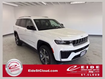 2026 Bright White Clearcoat Jeep Grand Cherokee L Limited 4X4 SUV