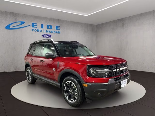 2026 Ruby Red Metallic Tinted Clearcoat Ford Bronco Sport Outer Banks 4X4 SUV