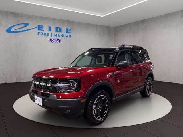 2026 Ruby Red Metallic Tinted Clearcoat Ford Bronco Sport Outer Banks 4X4 SUV