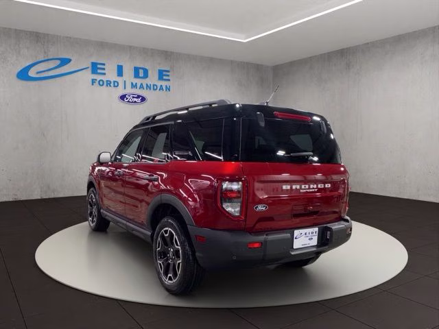 2026 Ruby Red Metallic Tinted Clearcoat Ford Bronco Sport Outer Banks 4X4 SUV