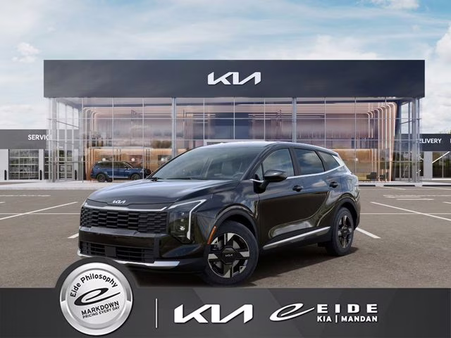 2026 Ebony Black Kia Sportage LX AWD SUV