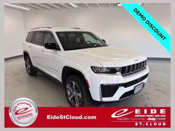 2026 Bright White Clearcoat Jeep Grand Cherokee L Limited 4X4 SUV