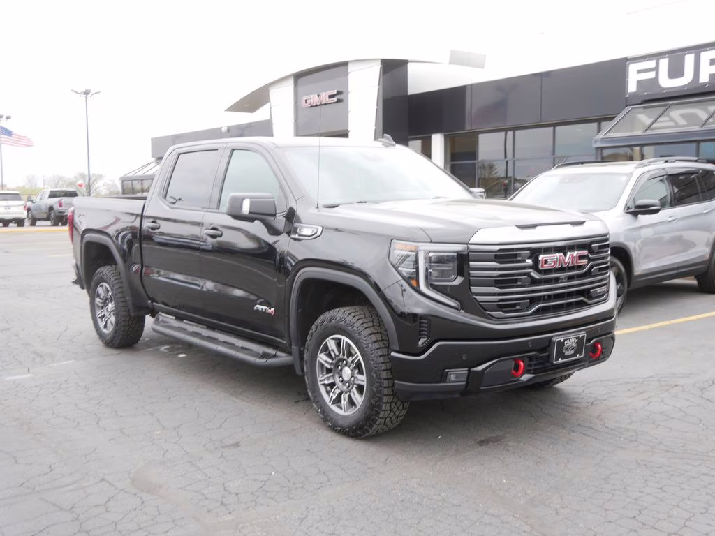 Used 2024 GMC Sierra 1500 AT4 with VIN 1GTUUEE89RZ168911 for sale in Forest Lake, Minnesota