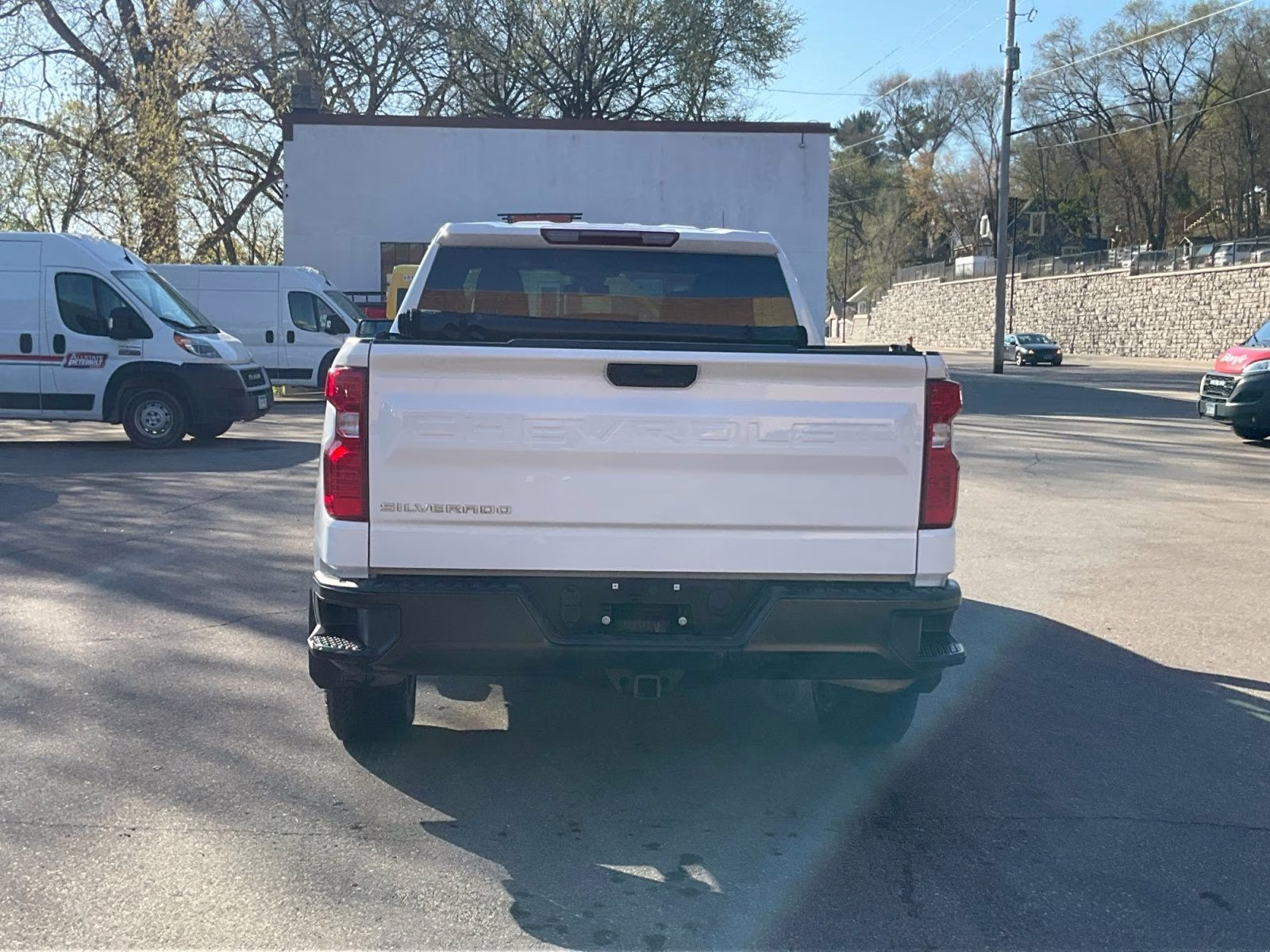 2025 White Chevrolet Silverado 1500 WT 4X4 Truck