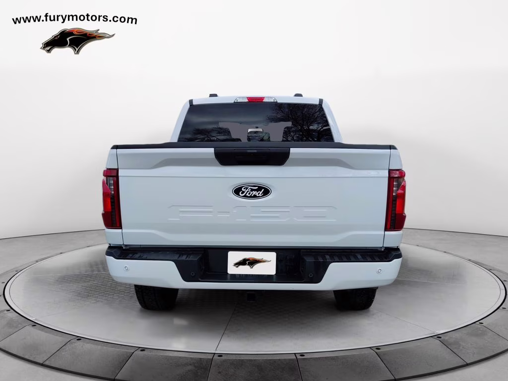 2025 Oxford White Ford F-150 XLT  w/Black Appearance Package 4X4 Truck