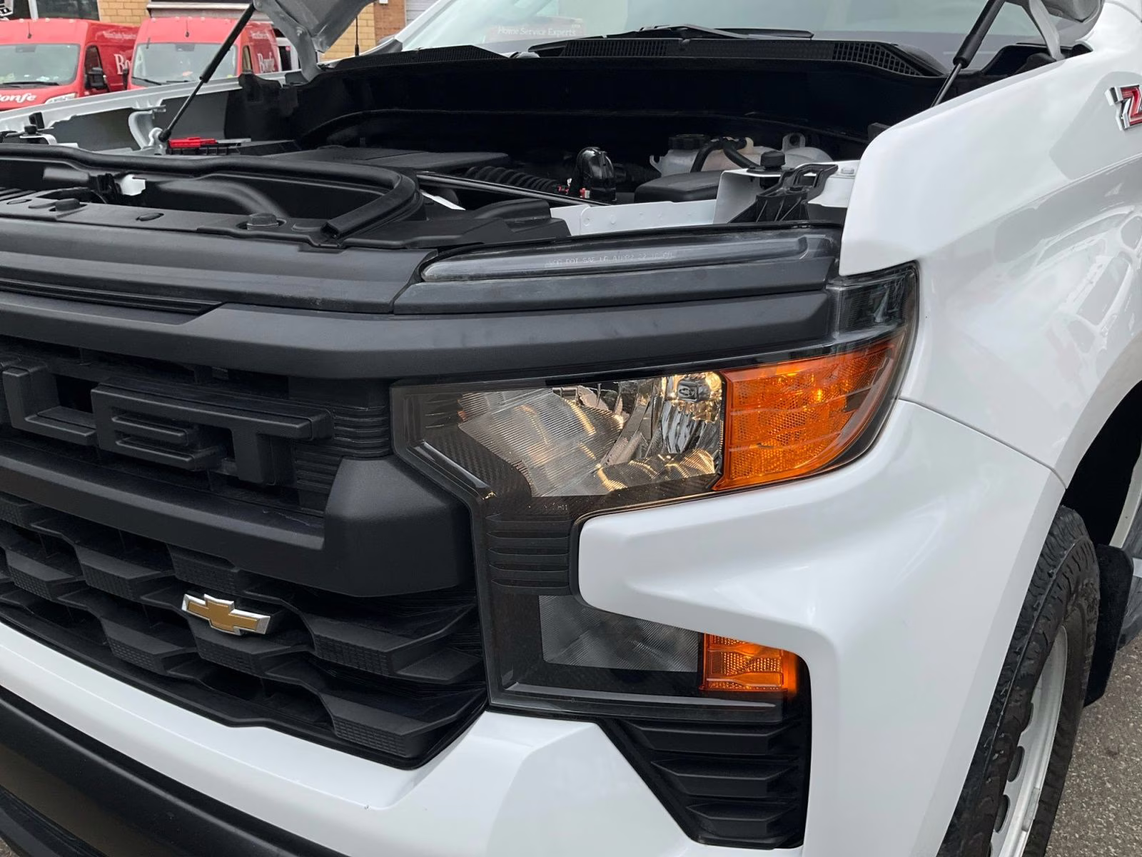 2025 Summit White Chevrolet Silverado 1500 WT 4X4 Truck