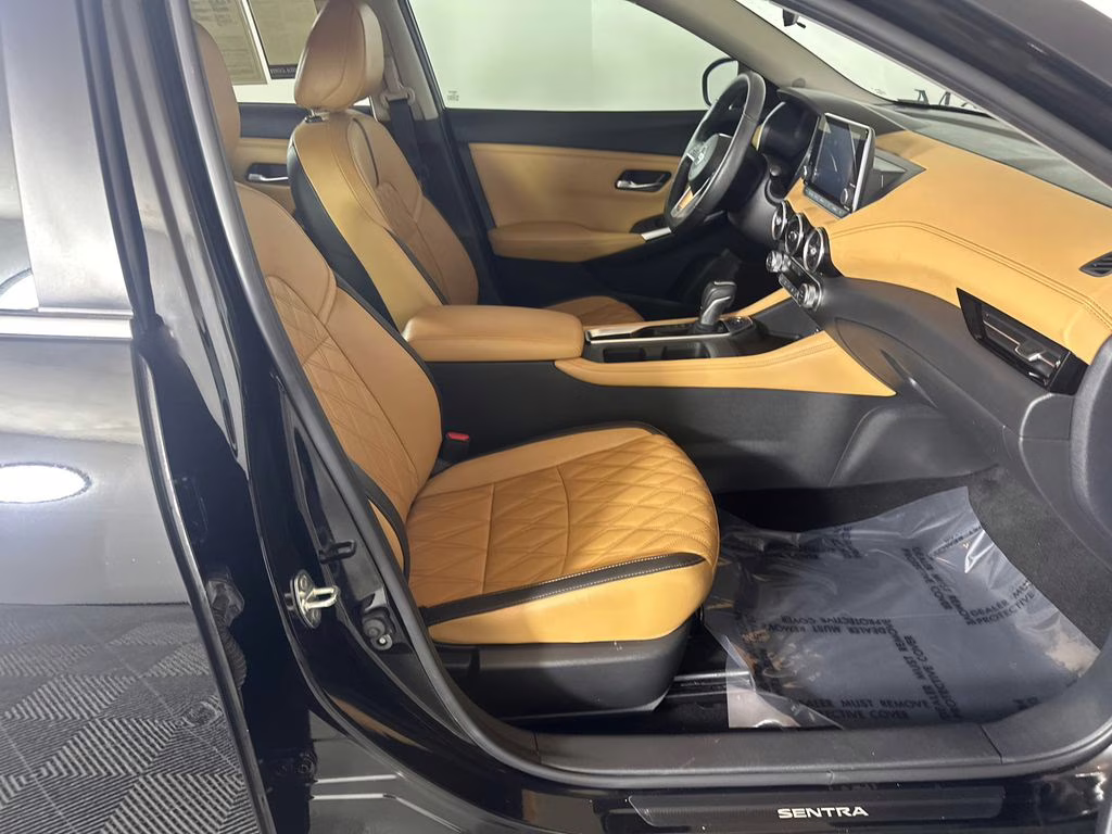 2020 Super Black Nissan Sentra SV FWD Sedan