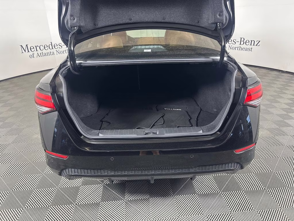 2020 Super Black Nissan Sentra SV FWD Sedan